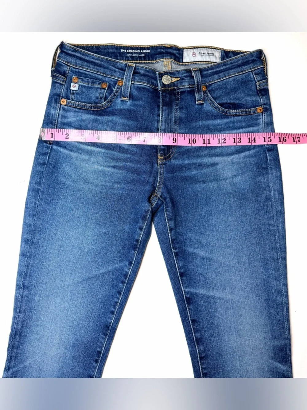 Adriano Goldschmied AG Women’s The Legging Ankle Super Skinny Jeans Size- 26R